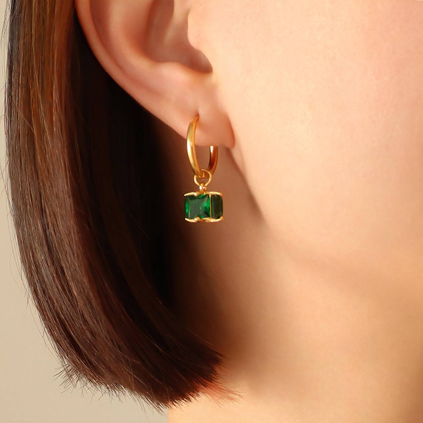 Emerald Earrings