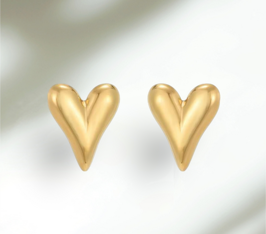 Camille Heart Earrings