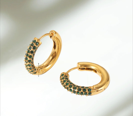 Emerald Angie Earrings