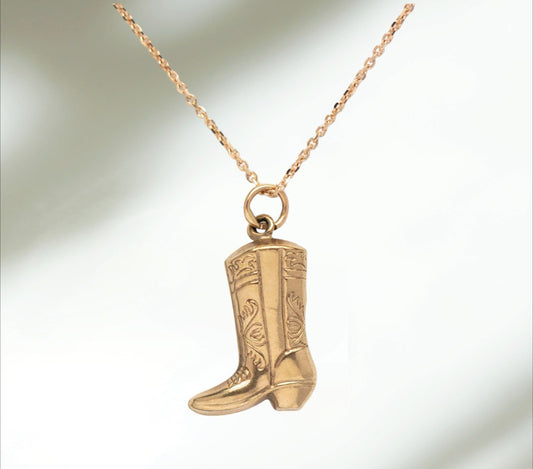 Boot Necklace