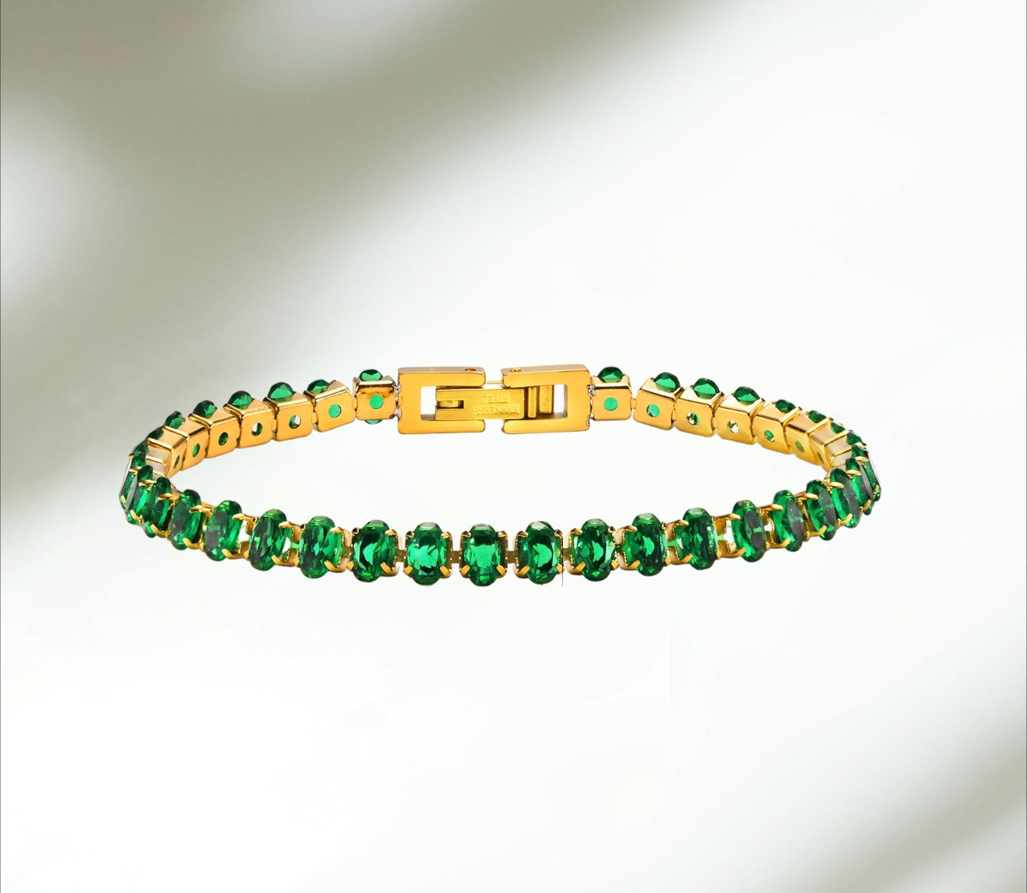 Emerald Evelyn Bracelet