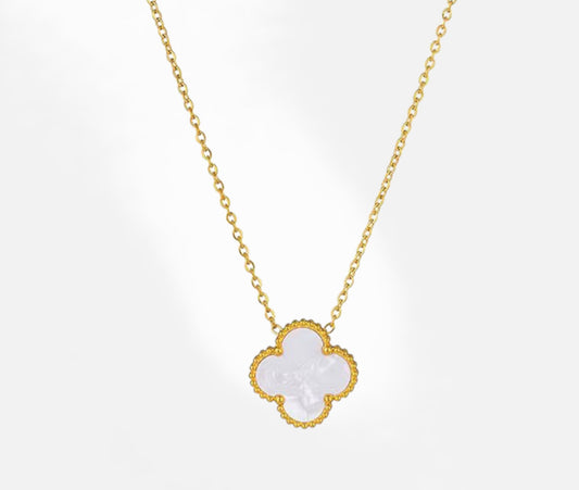 White Clover Necklace